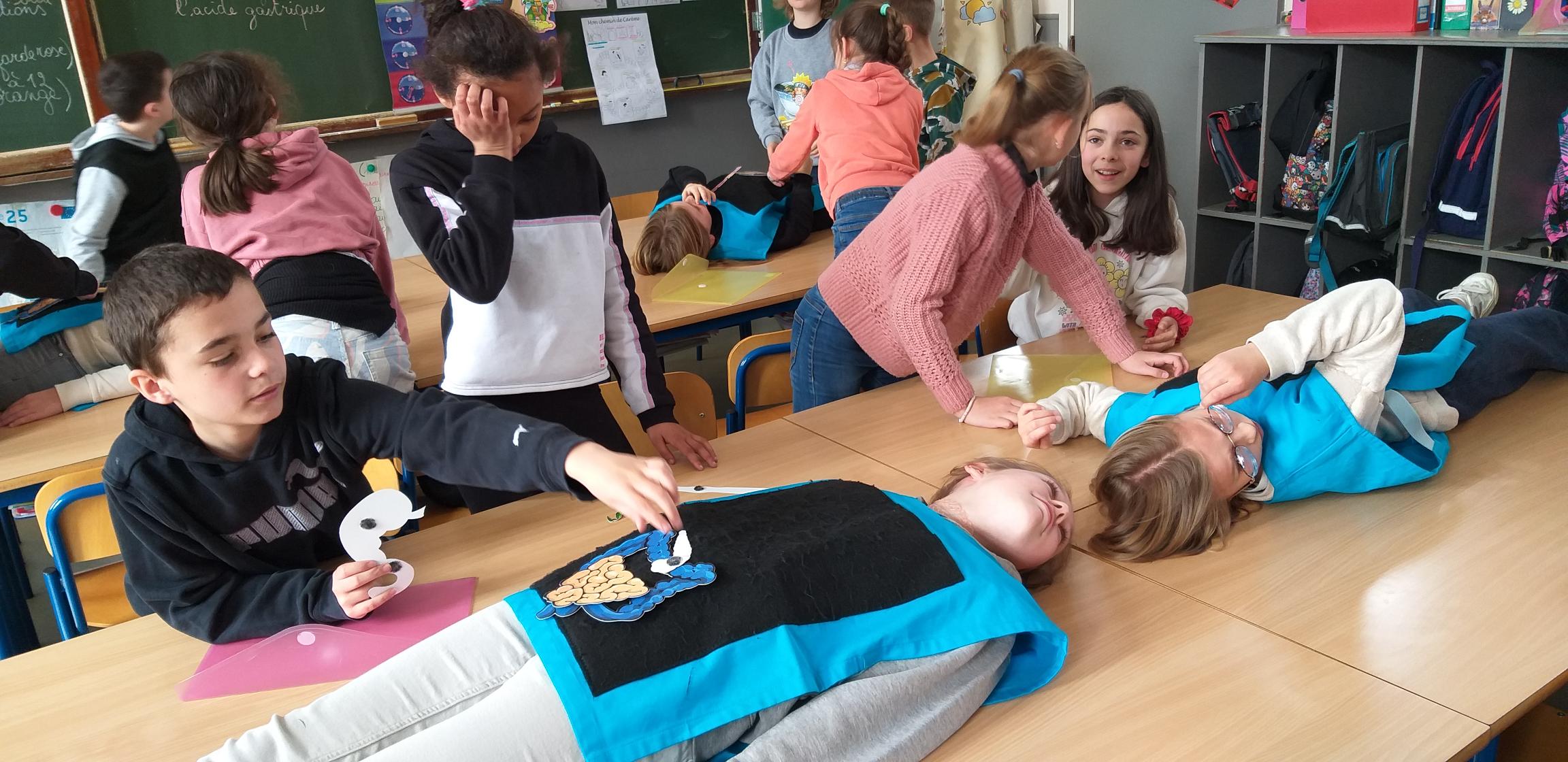 Animation Cap Sciences avec les P4 Ecole Fondamentale SaintCharles